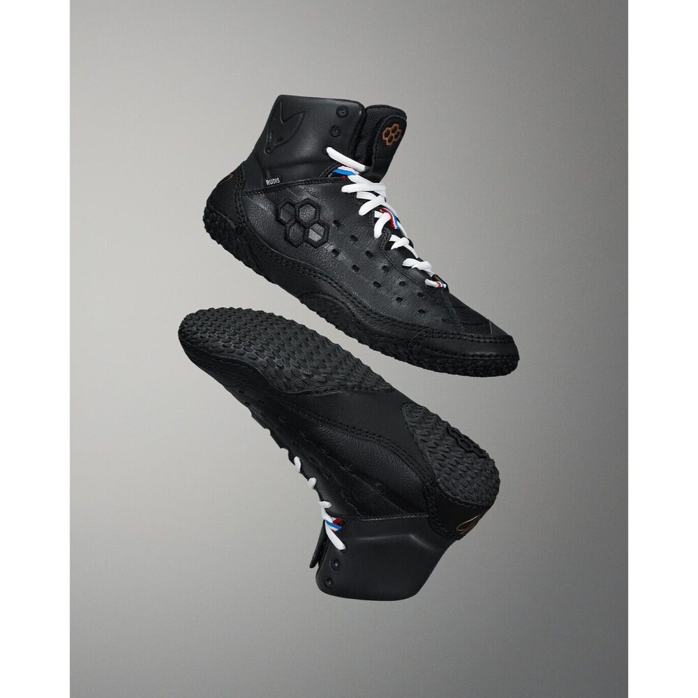 RUDIS SF-Tbilisi Adult Wrestling Shoes Black M9 W10.5 MSRP $185